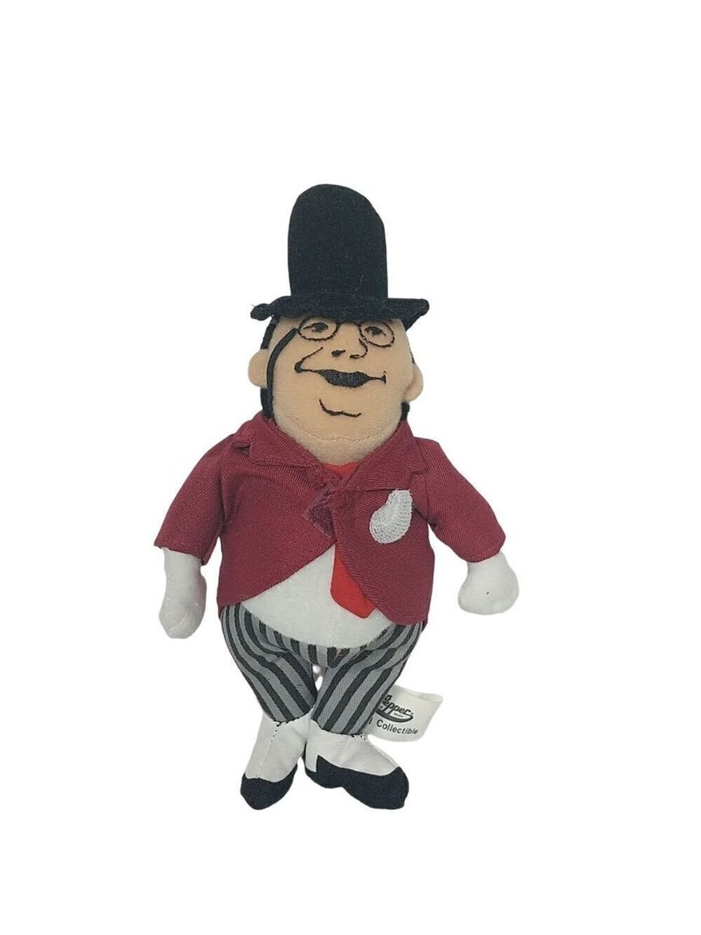 Dr Pepper Bean Bag Plush 8 Inch Top Hat Coat